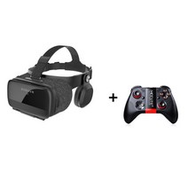 게임 가상현실 VR Bobovr Z5 Bobo VR Gerceklik 가상 현실 안경 3D 헤드셋 Google 판지 헬멧 고글 Casque 3, 한개옵션1, 05 Z5 And Gamepad