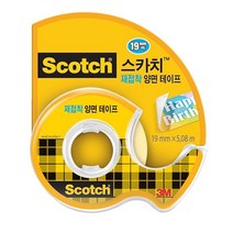 ▒고질라몰▒3m 스카치 재접착 양면 테이프 238 19mmX5.08M 폼양면테이프 접착양면테이프 다용도양면테이프 폼테이프 양면테이프▷ＧОÐＺｉĿŁА몰, ☆ㄳ ㄳ