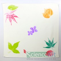 나뭇잎 염색 손수건 만들기 4인세트, 본상품