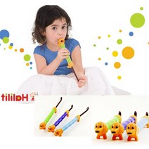 할릴릿 아기 유아 1살 2살 3살 아기피리 퍼피플룻 음악치료악기, 단일