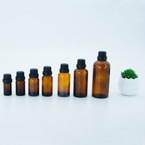오일 용기 갈색 검정 드롭퍼 드롭퍼 10ml