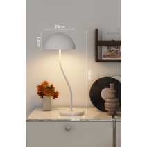 헤이즈스튜디오 장스탠드 이케아 머쉬룸 루이스폴센 활장 플로어스탠드, 화이트 단스탠드 12W 리모컨