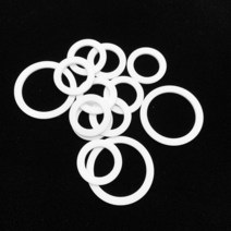 고무패킹20 개 PTFE 1/1.2/1.5/2 인치 고온 내성 유니온 씰 링 플랜지 가스켓, 01 WHITE_14 18x14x2mm