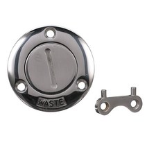 Seachoice 부식 방지 캐스트 316 스테인리스 스틸 데크 충전재 뚜껑 포함 USA 미국, Waste Fill W/Cap_Beaded Chain