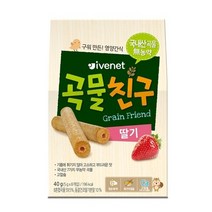 [에브리데이][박스] 아이배냇 곡물친구 딸기40g x 6개, 단품, 40g