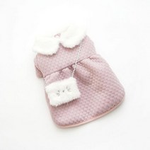 겨울옷 강아지 패딩 올인원 조끼 따뜻한 겨울 개 코트 자켓 애완 동물 옷 의류 요크셔 포메라니안 푸들 소형 중형 개를 치와와 의상, S, A