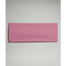 미국 룰루레몬 LULULEMON 207846 여성용 Nulu 와이드 리버시블 헤드밴드 - 벨벳 더스트/핑크 피오니, Velvet Dust/Pink Peony_ONE SIZ