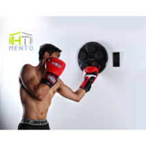 홈트멘토 스마트샌드백 가정용 복싱 다이어트 스트레스해소, 화이트