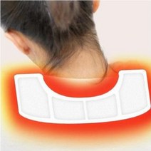 어깨통증 찜질패드 붙이는핫팩 휴대용 파스형 물리치료 핫팩, 어깨찜질핫팩1개