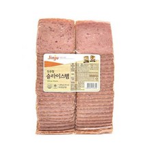 진주햄 슬라이스햄(냉장) 1kg x 2팩, 8개