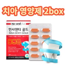 인사 덴티 치아건강에 좋은 영양제 2통 치아 건강식품 건강보조식품 프로폴리 할아버지 60대