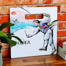 [천삼백케이] [꾸밈] nv821-행잉액자한국의아름다움(정사각형), 타입2.장구춤