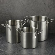 스텐 다용도 소스통 집게통 (3사이즈) 스텐통 뼈통, 3호