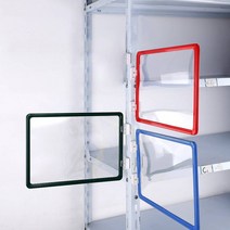 자석안내판 자석표지판 a4표지판 진열대표지판 창고표지판 a4안내판 창고표시판 a4광고판 자성표지판 a4, A4, 레드