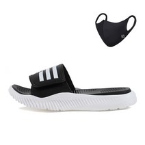 아디다스 슬리퍼 알파바운스 슬라이드 2.0(GY9415)+스포츠 패션마스크