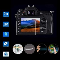 LCD 화면 보호기 강화 유리 필름 커버 소니 알파 A6000 RX100 A77 A6500 0.3MM 초박형 2.5D 스캔 카메라 강화, For Sony A5100 A6500