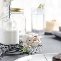 약과틀 3D 토끼 스탬프와 50g 월병 배럴 금형 핸드 프레스 달 케이크 과자 DIY 오븐용 접시