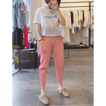 40대 50대 엄마옷 트리플 셔링 2021 여름 패션 빅 사이즈 무바지 여 슬림 핏