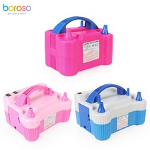 헬륨가스충전 자동 풍선 부는 기계 공기 주입기 벌룬, 매듭이있는 분홍색과 흰색  표준