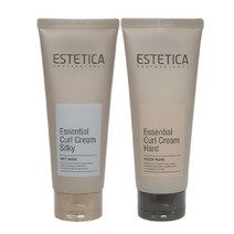 1+1 에스테티카 에센셜 컬크림 하드+실키 총 400ml/컬링에센스
