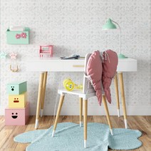 친환경 접착식 단열벽지 2.5M 곰팡이방지벽지 방한, 제로아이 라이즈 파벽돌화이트 2.5m