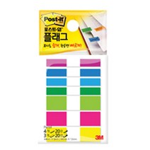 [ch4]3M 플래그 메모지 메모 쪽지 포스트지, 도담쿠팡 본상품선택
