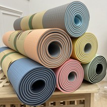 올더히어 tpe 6mm 요가매트 오렌지