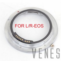 Vens For L/R-EOS AF 확인 렌즈 마운트 어댑터-Suit for Leica R to Canon EOS Camera 4000D/2000D/6D II/2, 한개옵션0