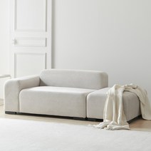 스위트 이지클린 쇼파 생활방수 아쿠아텍스 기능성 2인용 일자형 패브릭소파, 2인용 (스툴 포함)