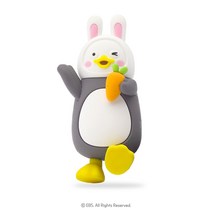 동물펭수 차량용 방향제 통풍구 클립형, 당근토끼펭수