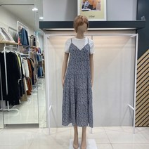 르샵 쉬폰 플라워 뷔스티에 원피스 LK6OP584A