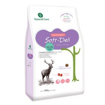 네츄럴코어 소프트델리6 사슴&연어800g 소프트사료, 1개, 사슴&연어 800g