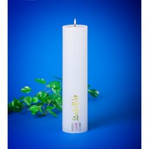 밀대제사향초 불교 제사 소원 성취 돈타래 원백 밀대 양초 밀대초 불교양초 법당용초, 원백 1개