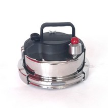 착한푸드 스마트 밥돌이킹 IH (1구) KG-001IH 전용 킹압력 솥뚜껑 (2가지타입/추가옵션상품), 01. 킹압력 솥뚜껑_손잡이 동글