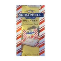 기라델리 페퍼민트 Bark Squares 4.57 Oz 패키지 (Single) 기라델리 초콜릿 컴퍼니