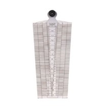 갭게이지 웨지 필러 게이지 테이퍼 원추형 측정 밸브 두께 측정기 갭 도구, H