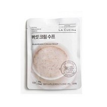 올가 식사대용 라쿠치나 버섯 크림 수프 (160g) 아침 야식 환자식 부모님식사 혼밥 간단요리 다이어트, 15개