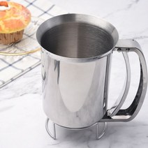 반죽깔때기 베이킹 주입기 와플 붕어빵 디스펜서 스테인레스 800ML, k, A
