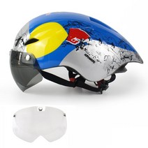 사이클링 헬멧 야외 스포츠 에어로 TT 타임 트라이얼 로드 바이크 라이딩 빨간색 MTB 산악 자전거 장비 카부토헬멧, 색상 5+54-61cm