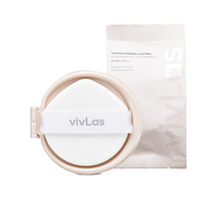 비브라스 더블 래스팅 블러 벨벳 핏 쿠션 리필 15g, 1개, 21 라이트 베이지