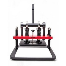 가죽프레스 공예 스템핑 공방 프레스 커트기 프레스, 2017 소형 M3820 +금형 1세트