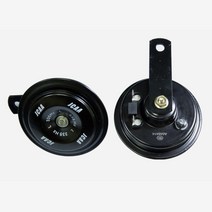 바이크 교체용 12V전용 베이직 크락션 듀얼혼 디지털전자혼 쌍혼, 오토바이용 싱글+5p릴레이, 1개