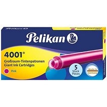 [일본 직송] 펠리칸 만년필 tp6 잉크카트리지 레드 1박스 수입정품, gtp5, 안전 핑크