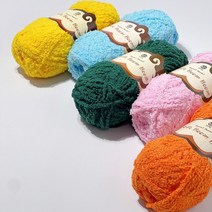 수면실 소프트붐붐 수면사실 부드러운 아기목도리실 쁘띠 코바늘목도리실, [붐붐] 09 카키브라운
