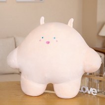 꽈배기쿠션 35/40cm 뜨거운 귀여운 부드러운 지방 유니콘 공룡 돼지 가축 플러시 장난감 박제 사무실 낮잠, 09 I-(40cm)