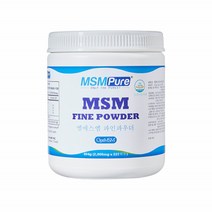 카라헬스 옵티 엠에스엠 퓨어 MSM 파인 파우더 454g 식이유황 분말 가루 미국 FDA GRAS 관절 연골 뼈 피부 모발 손톱 영양제 식약처인정 건강기능식품 순도높은 99.99%, 1통