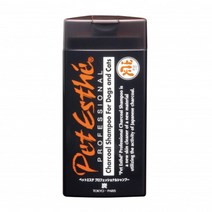 [펫에스테] 프로페셔널 챠콜 샴푸 애견&애묘 겸용 (400ml), 단일옵션