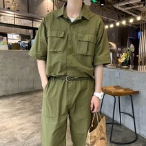 스즈키복 점프슈트 커버롤 스즈끼복 하계정비복 일체형작업복 여름작업복 남성