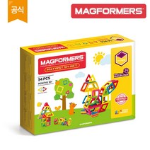 [짐보리] 맥포머스_마이 퍼스트 세트 (54pcs) 자석블록
