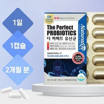 장건강 장에 좋은 100억유산균 500억 대장증후군 잦은설사 과민성 잦은방귀, 6개월분